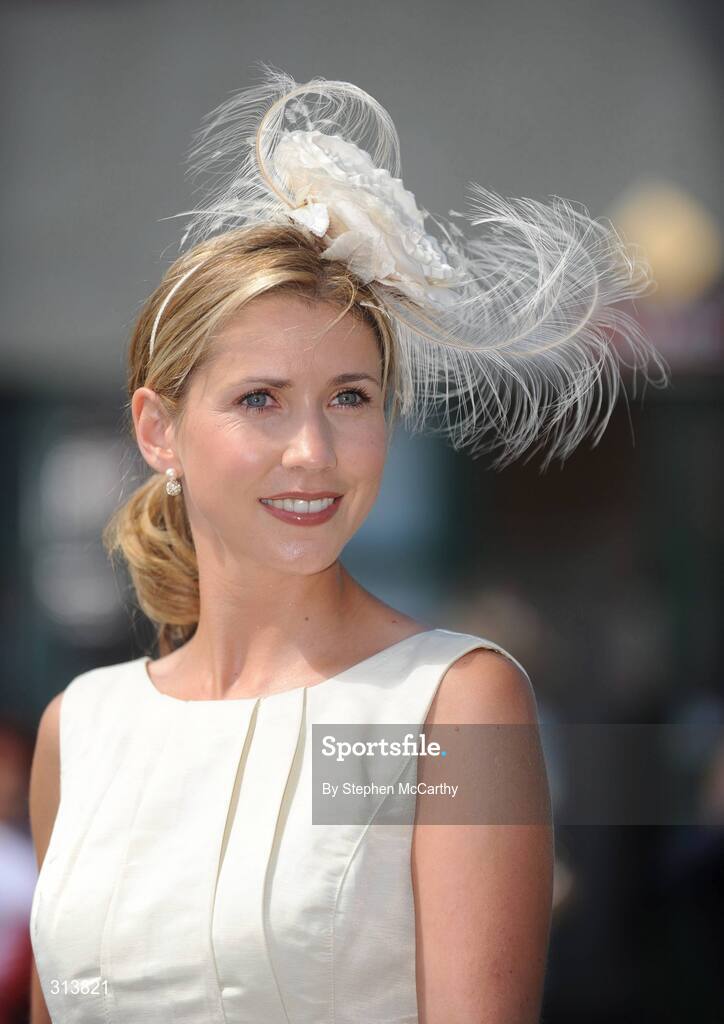 30 July 2008; Ailbhe Duffy, from Oranmore, Co. Galway, during the third day of the Galway Racing Festival. Galway Racing Festival - Wednesday, Ballybrit, Galway. Picture credit: Stephen McCarthy / SPORTSFILE