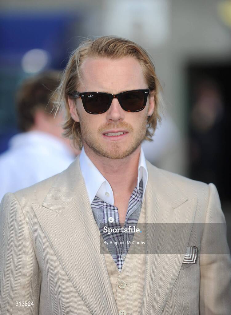 30 July 2008; Singer Ronan Keating during the third day of the Galway Racing Festival. Galway Racing Festival - Wednesday, Ballybrit, Galway. Picture credit: Stephen McCarthy / SPORTSFILE