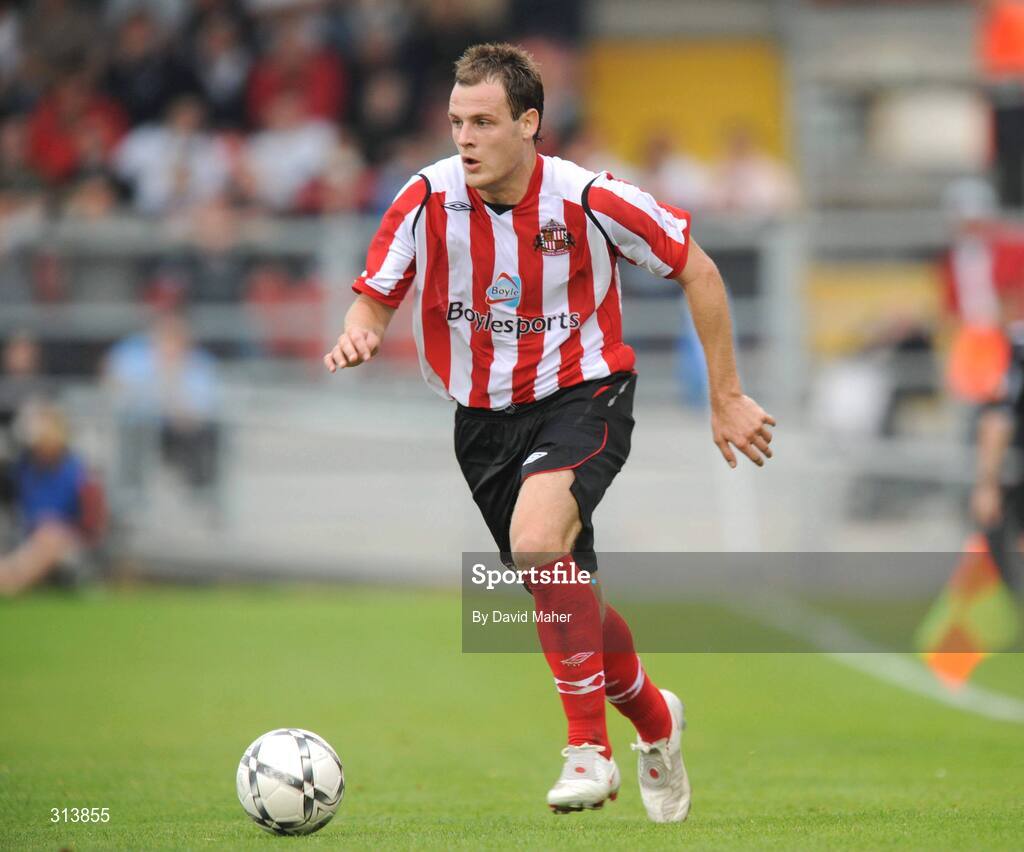 28 July 2008; Anthony Stokes, Sunderland. Pre-season friendly, Cobh Ramblers v Sunderland, Turners Cross, Cork. Picture credit: David Maher / SPORTSFILE