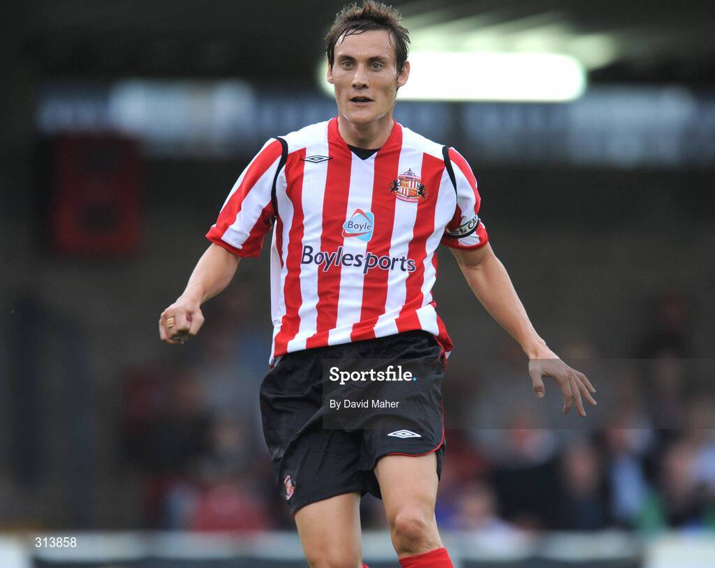 28 July 2008; Dean Whitehead, Sunderland. Pre-season friendly, Cobh Ramblers v Sunderland, Turners Cross, Cork. Picture credit: David Maher / SPORTSFILE