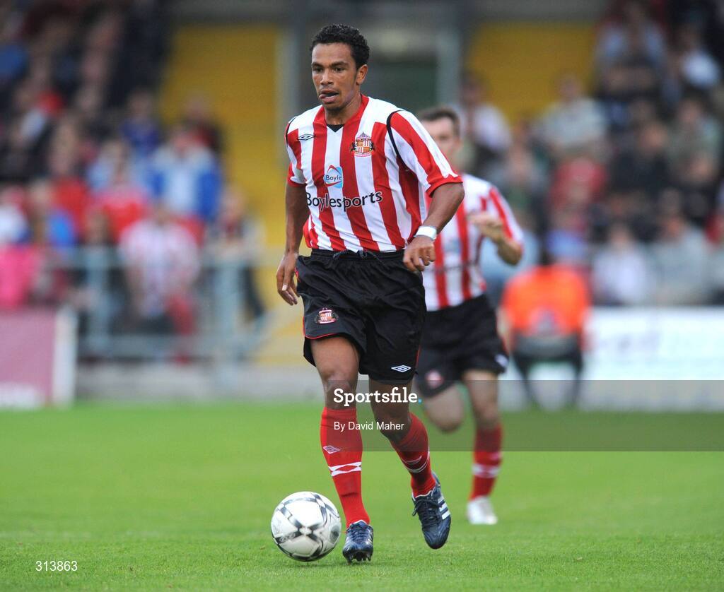 28 July 2008; Kieran Richardson, Sunderland. Pre-season friendly, Cobh Ramblers v Sunderland, Turners Cross, Cork. Picture credit: David Maher / SPORTSFILE