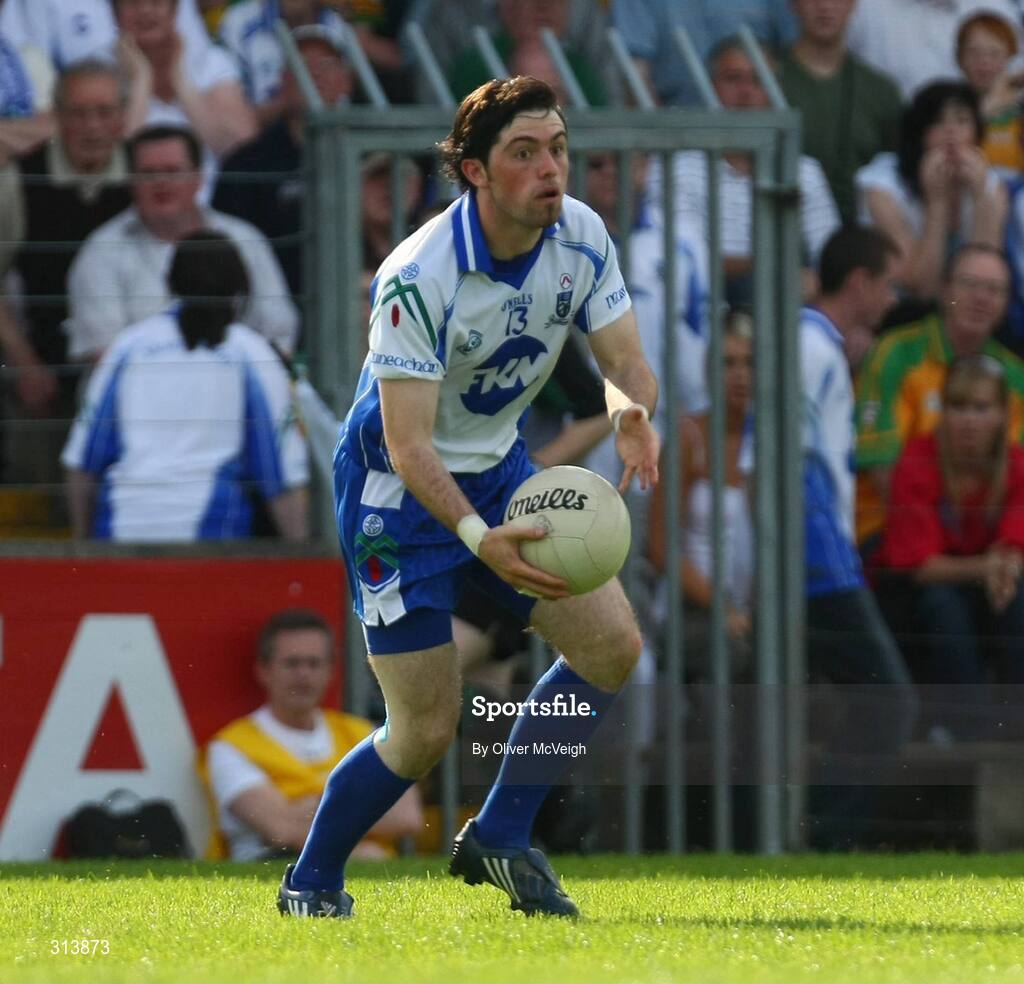 24 July 2008; Ciaran Hanratty, Monaghan. GAA Football All-Ireland Senior Championship Qualifier - Rd 2, Donegal v Monaghan, Ballybofey, Co. Donegal. Picture credit: Oliver McVeigh / SPORTSFILE