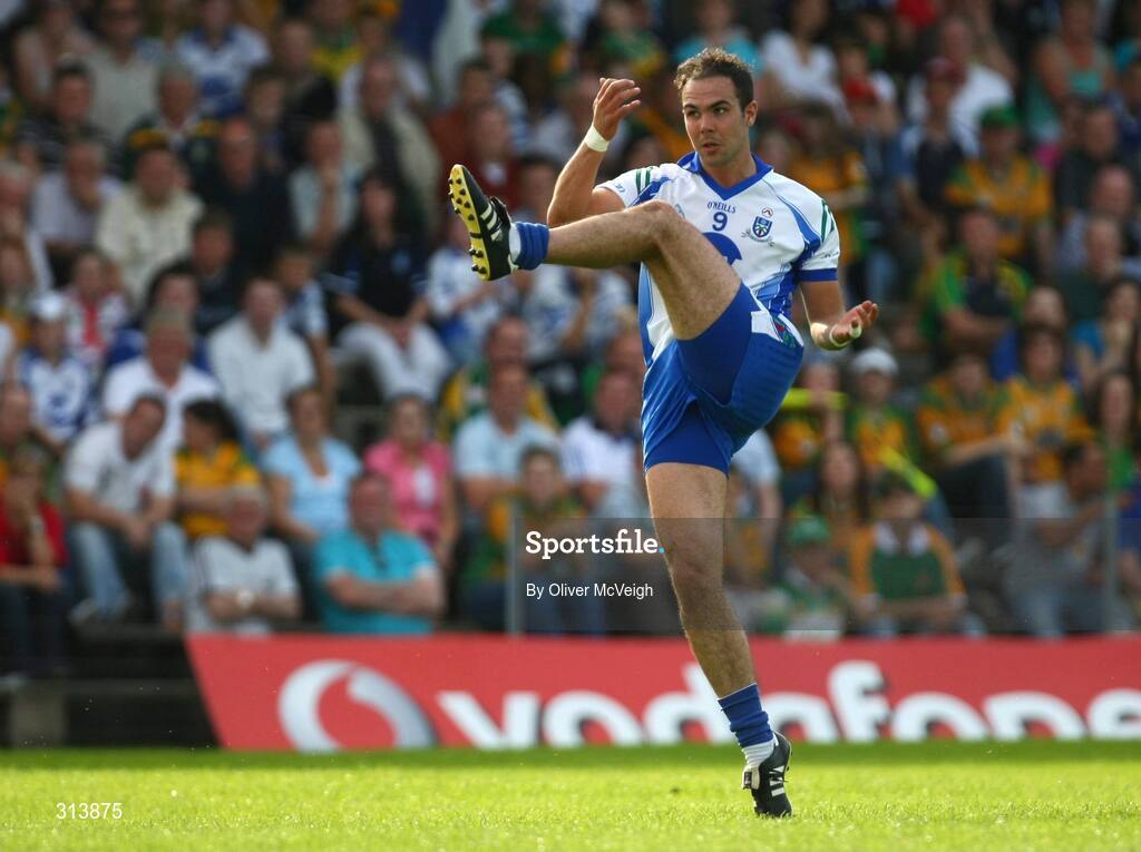 24 July 2008; Paul Finlay, Monaghan. GAA Football All-Ireland Senior Championship Qualifier - Rd 2, Donegal v Monaghan, Ballybofey, Co. Donegal. Picture credit: Oliver McVeigh / SPORTSFILE