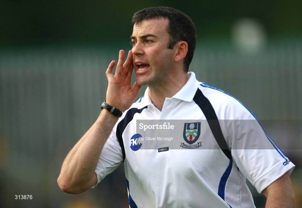 24 July 2008; Monaghan assistant manager Martin McElkennon. GAA Football All-Ireland Senior Championship Qualifier - Rd 2, Donegal v Monaghan, Ballybofey, Co. Donegal. Picture credit: Oliver McVeigh / SPORTSFILE