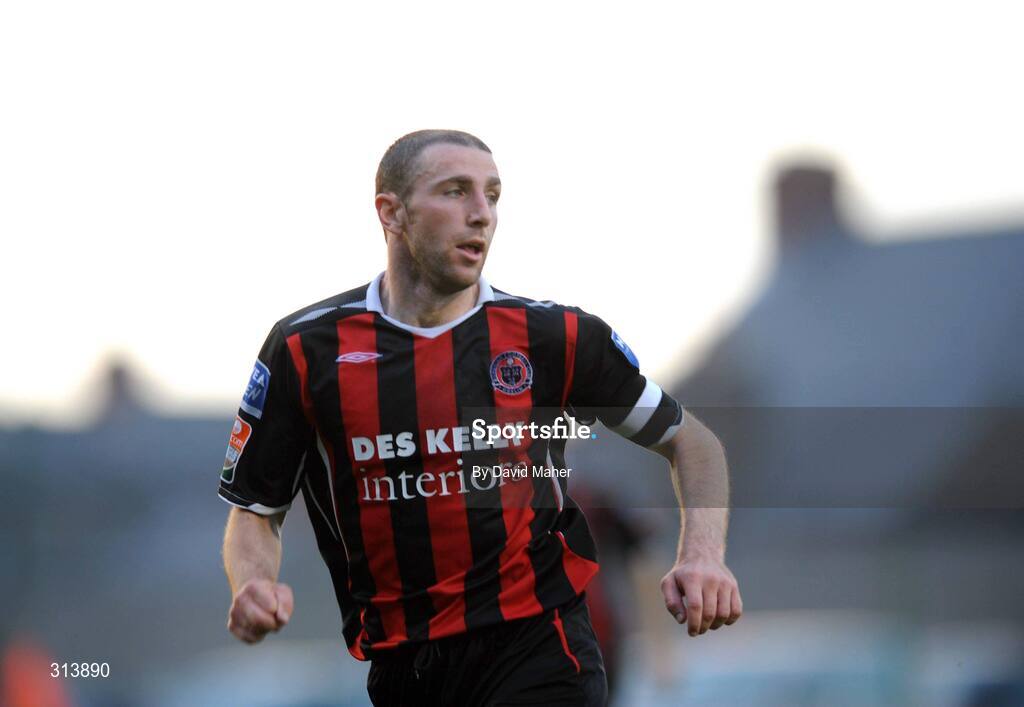 25 July 2008; Owen Heary, Bohemians. eircom league Premier Division, Bohemians v UCD, Dalymount Park, Dublin. Picture credit: David Maher / SPORTSFILE