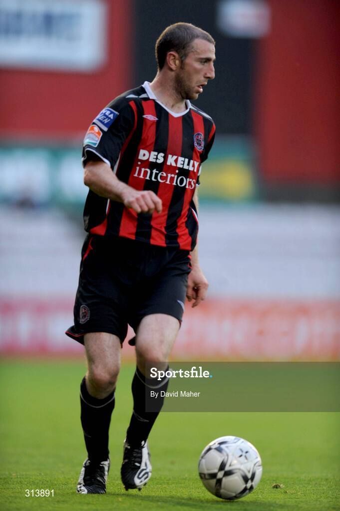 25 July 2008; Owen Heary, Bohemians. eircom league Premier Division, Bohemians v UCD, Dalymount Park, Dublin. Picture credit: David Maher / SPORTSFILE