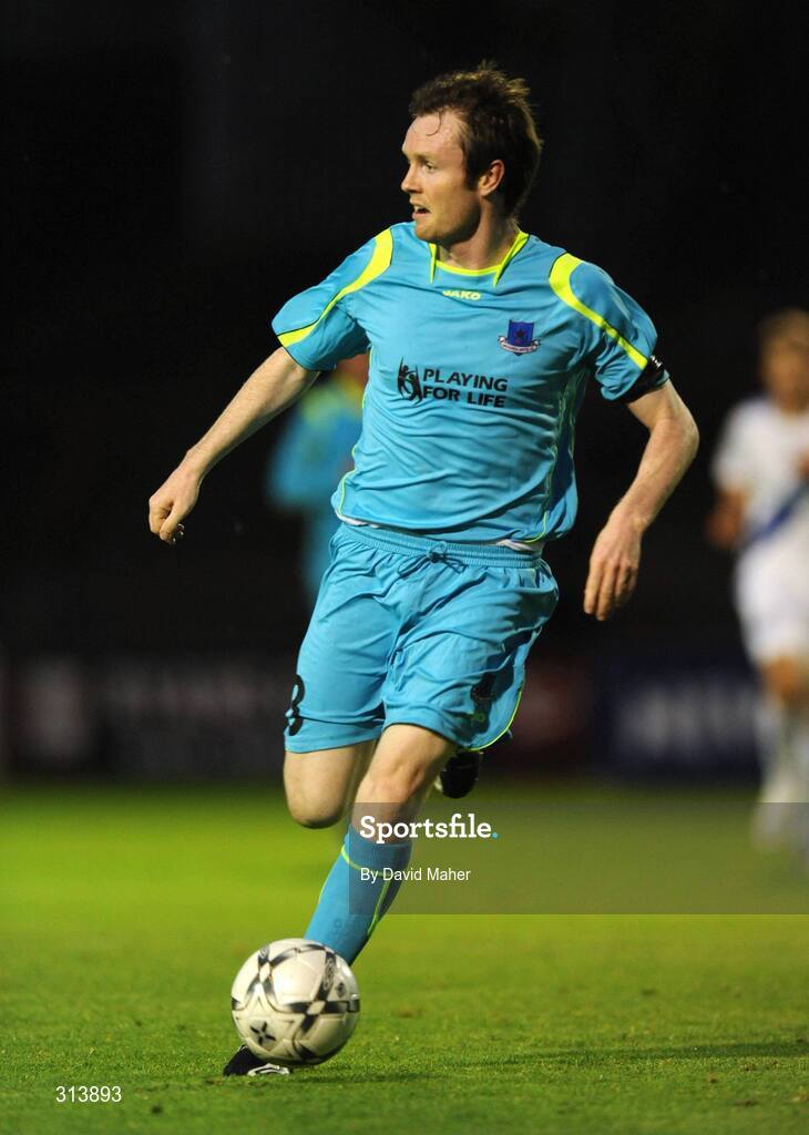 29 July 2008; Joe Kendrick, Drogheda United. Drogheda United v Dynamo Kyiv - UEFA Champions League 2nd Qualifying Round, Dalymount Park, Dublin. Picture credit: David Maher / SPORTSFILE