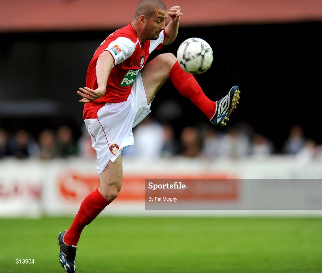 21 July 2008; Dave Rogers, St Patrick's Athletic. eircom League of Ireland Premier Division, St Patrick's Athletic v Shamrock Rovers, Richmond Park, Dublin. Picture credit: David Maher / SPORTSFILE