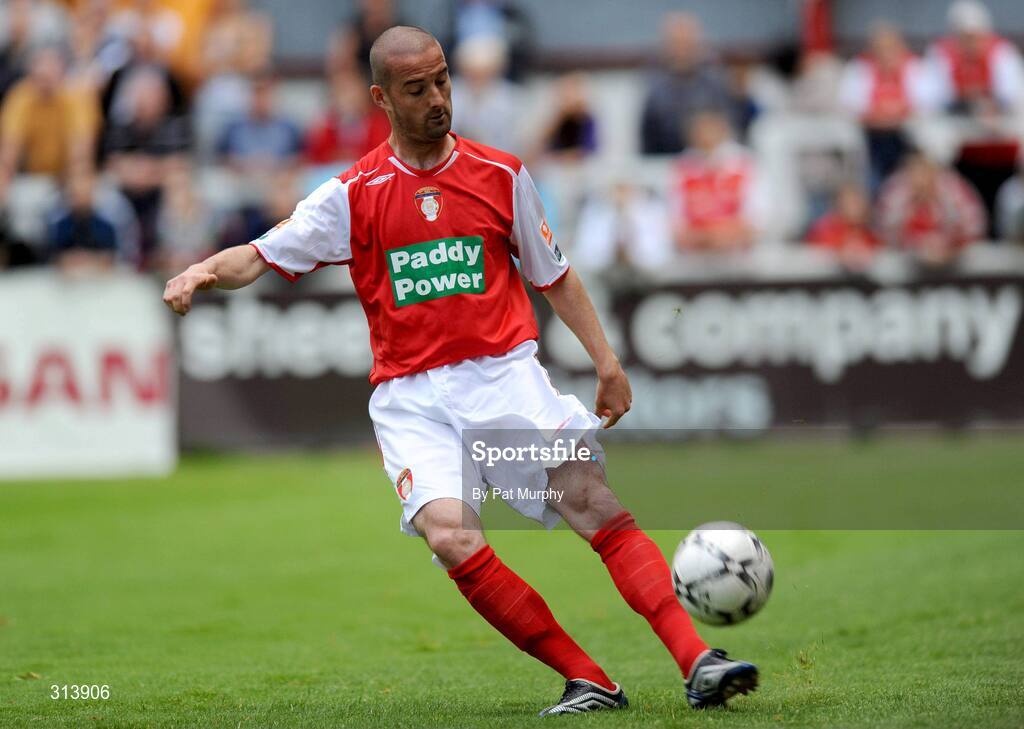 21 July 2008; Dave Rogers, St Patrick's Athletic. eircom League of Ireland Premier Division, St Patrick's Athletic v Shamrock Rovers, Richmond Park, Dublin. Picture credit: David Maher / SPORTSFILE