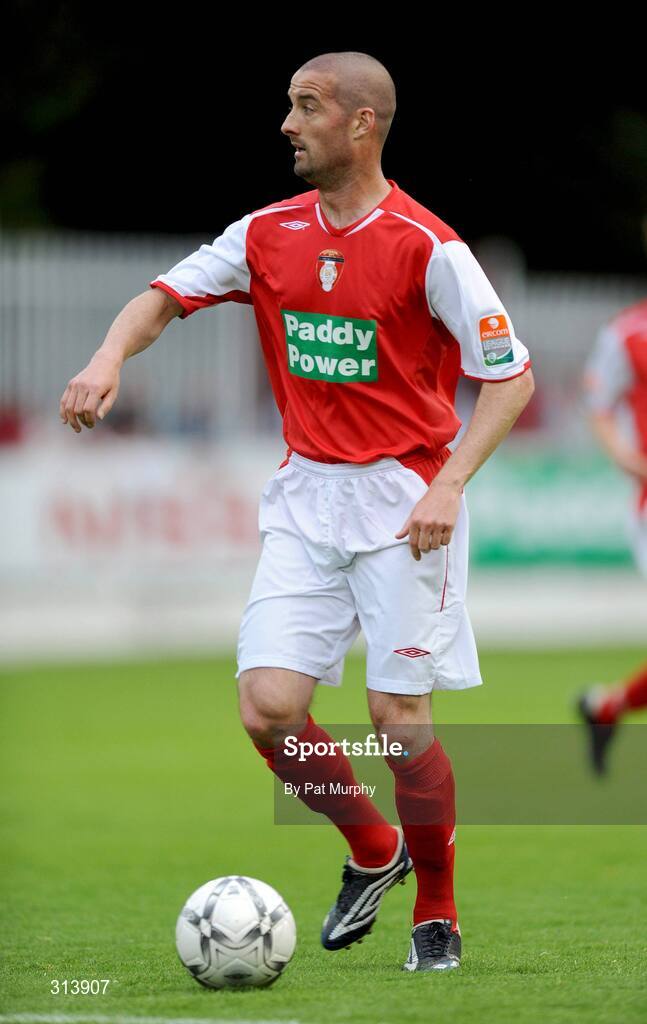 21 July 2008; Dave Rogers, St Patrick's Athletic. eircom League of Ireland Premier Division, St Patrick's Athletic v Shamrock Rovers, Richmond Park, Dublin. Picture credit: David Maher / SPORTSFILE