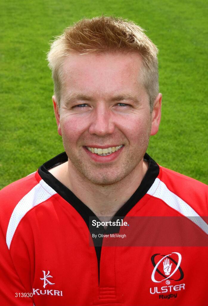 30 July 2008; Gareth Robinson, Physio, Ulster Rugby. Ravenhill, Belfast, Co. Antrim. Picture credit: Oliver McVeigh / SPORTSFILE