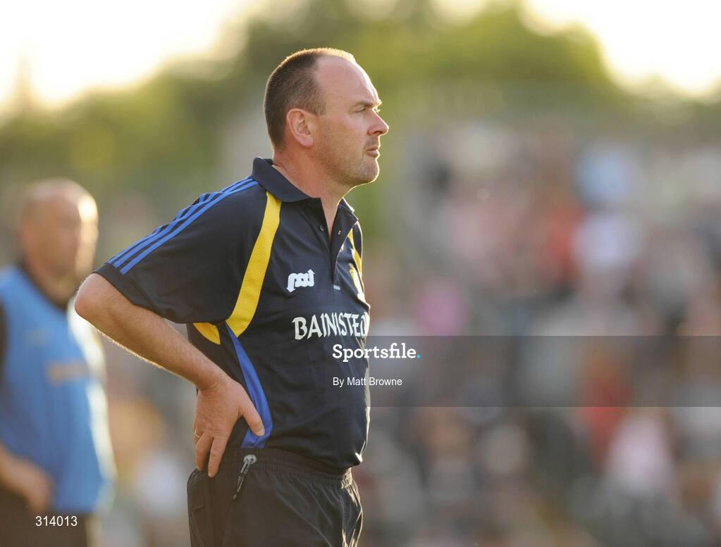 30 July 2008; Clare manager John Minogue. Bord Gais Munster GAA Hurling U21 Championship Final, Clare v Tipperary, Cusack Park, Ennis, Co. Clare. Picture credit: Matt Browne / SPORTSFILE