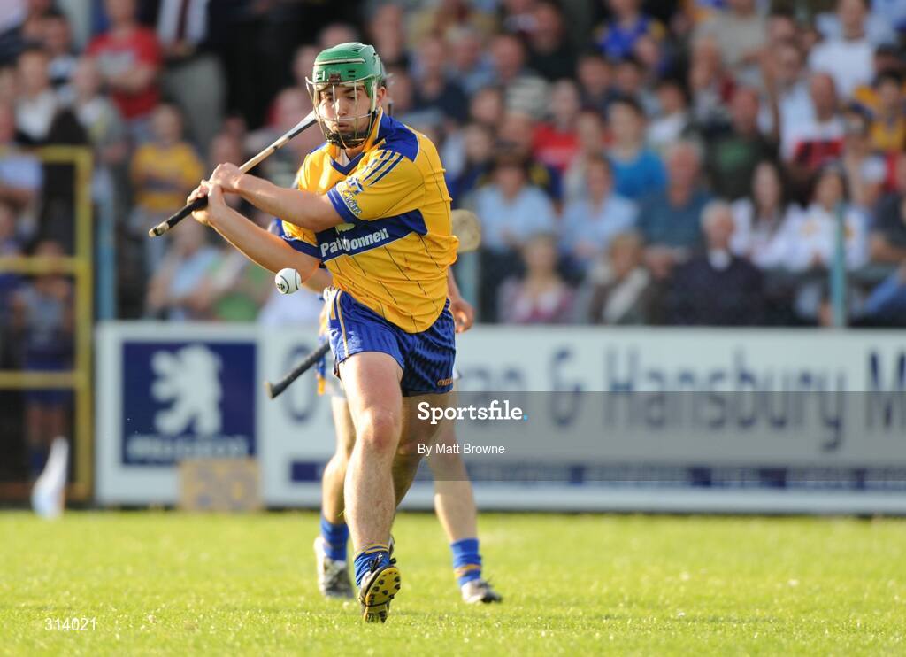 30 July 2008; Camin Morey, Clare. Bord Gais Munster GAA Hurling U21 Championship Final, Clare v Tipperary, Cusack Park, Ennis, Co. Clare. Picture credit: Matt Browne / SPORTSFILE