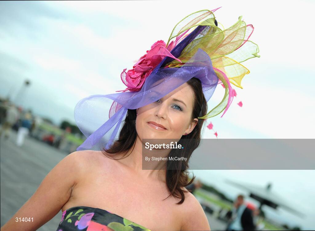 31 July 2008; Oniesa Barry, from Ballyconnell, Co. Cavan, during Ladies Day at the Galway Racing Festival. Galway Racing Festival, Ballybrit, Co. Galway. Picture credit: Stephen McCarthy / SPORTSFILE