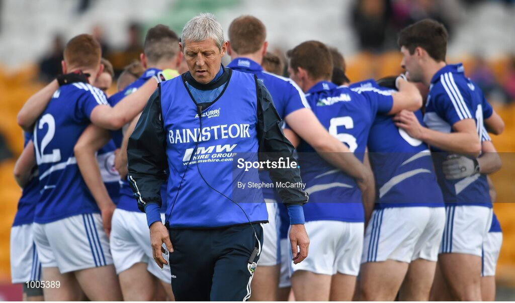 6 June 2015; Laois manager Tomás Ó Flatharta. Leinster GAA Football Senior Championship Quarter-Final, Kildare v Laois. O'Connor Park, Tullamore, Co. Offaly. Picture credit: Stephen McCarthy / SPORTSFILE