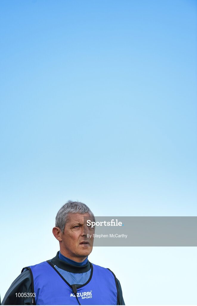 6 June 2015; Laois manager Tomás Ó Flatharta. Leinster GAA Football Senior Championship Quarter-Final, Kildare v Laois. O'Connor Park, Tullamore, Co. Offaly. Picture credit: Stephen McCarthy / SPORTSFILE