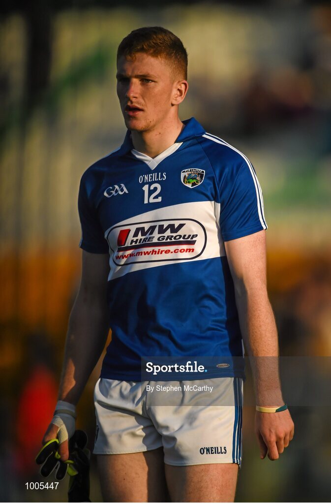 6 June 2015; Evan O'Carroll, Laois, after the game. Leinster GAA Football Senior Championship Quarter-Final, Kildare v Laois. O'Connor Park, Tullamore, Co. Offaly. Picture credit: Stephen McCarthy / SPORTSFILE