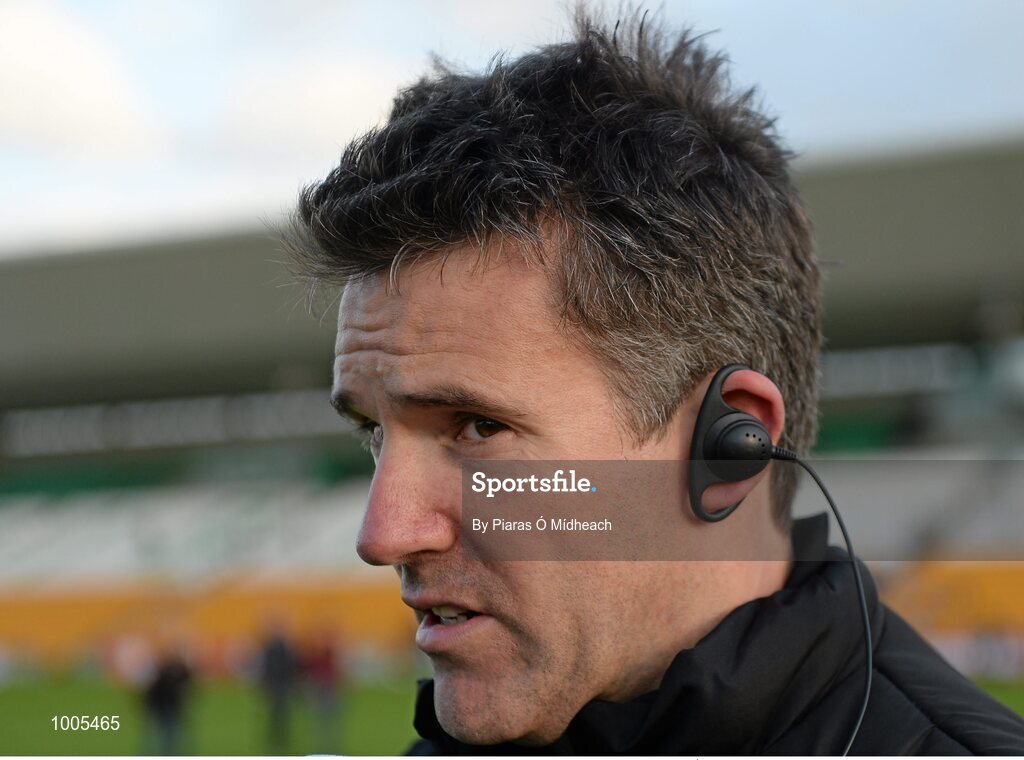 6 June 2015; Kildare manager Jason Ryan. Leinster GAA Football Senior Championship Quarter-Final, Kildare v Laois. O'Connor Park, Tullamore, Co. Offaly. Picture credit: Piaras Ó Mídheach / SPORTSFILE