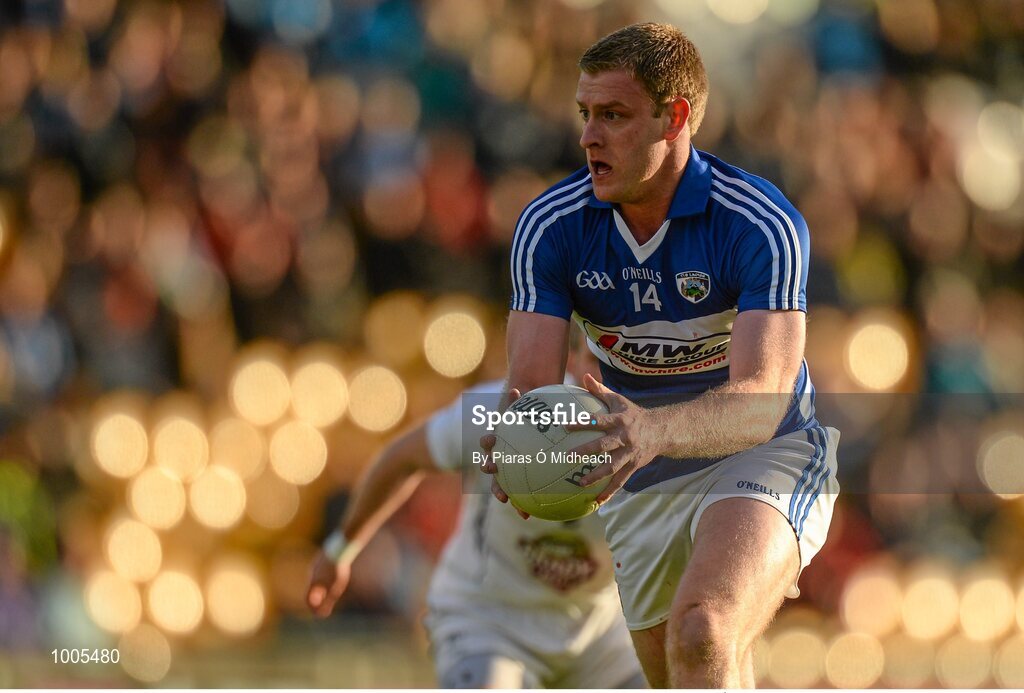 6 June 2015; Donal Kingston, Laois. Leinster GAA Football Senior Championship Quarter-Final, Kildare v Laois. O'Connor Park, Tullamore, Co. Offaly. Picture credit: Piaras Ó Mídheach / SPORTSFILE