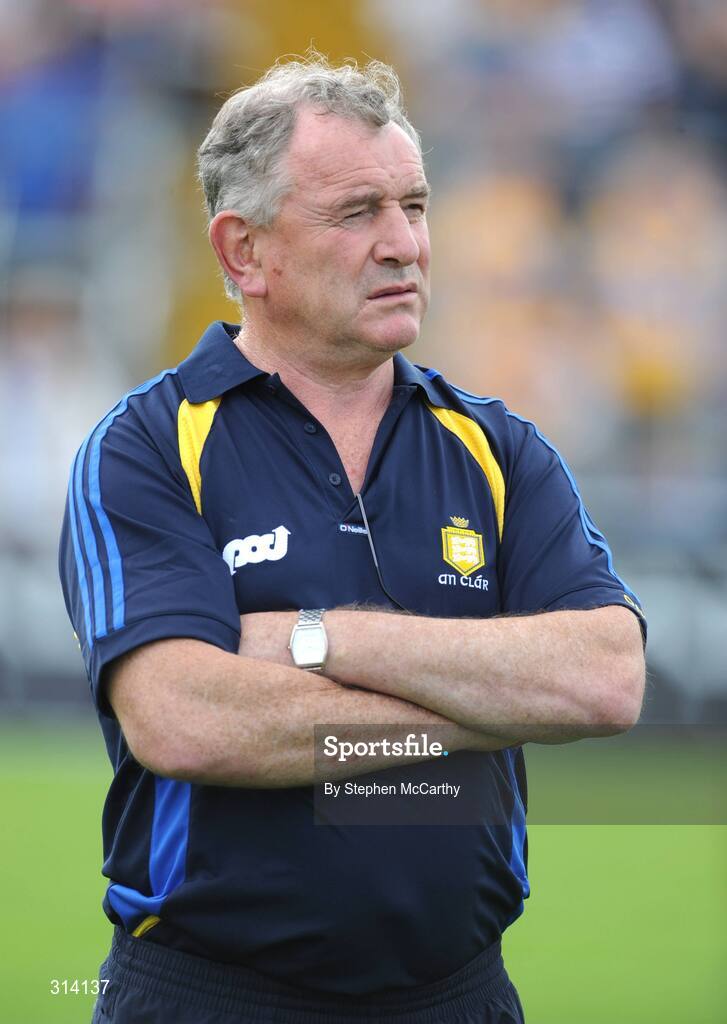 27 July 2008; Clare manager Mike McNamara. GAA Hurling All-Ireland Senior Championship Quarter-Final, Clare v Cork, Semple Stadium, Thurles, Co. Tipperary. Picture credit: Stephen McCarthy / SPORTSFILE