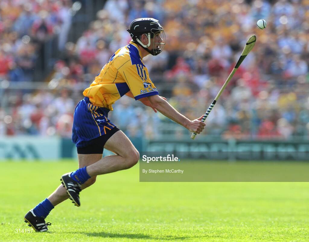 27 July 2008; Patrick Donnellan, Clare. GAA Hurling All-Ireland Senior Championship Quarter-Final, Clare v Cork, Semple Stadium, Thurles, Co. Tipperary. Picture credit: Stephen McCarthy / SPORTSFILE