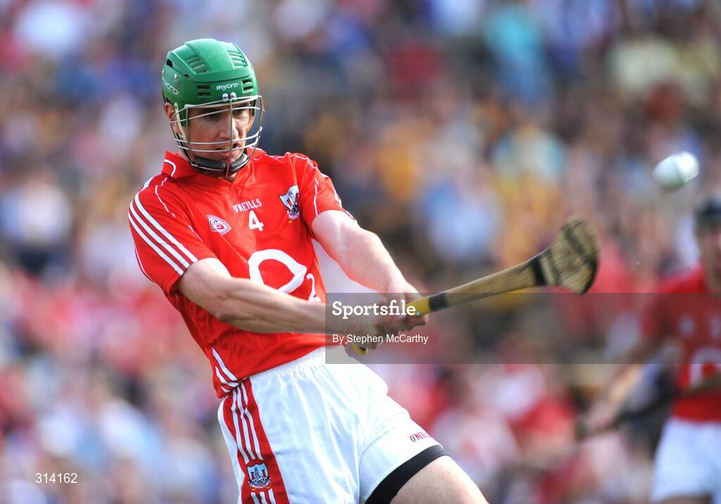 27 July 2008; Brian Murphy, Cork. GAA Hurling All-Ireland Senior Championship Quarter-Final, Clare v Cork, Semple Stadium, Thurles, Co. Tipperary. Picture credit: Stephen McCarthy / SPORTSFILE