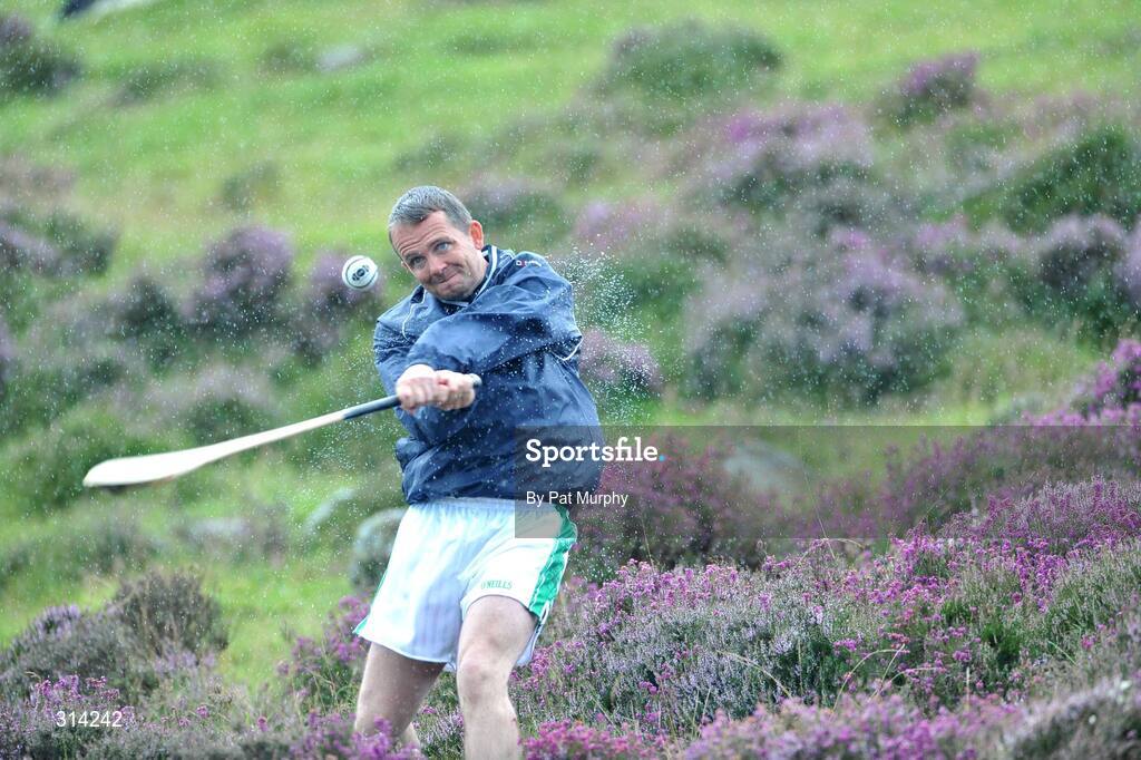 2 August 2008; Davy Fitzgerald in action during the 2008 M Donnelly Poc Fada. Annaverna Mountain, Ravensdale, Co. Louth. Picture credit: Pat Murphy / SPORTSFILE