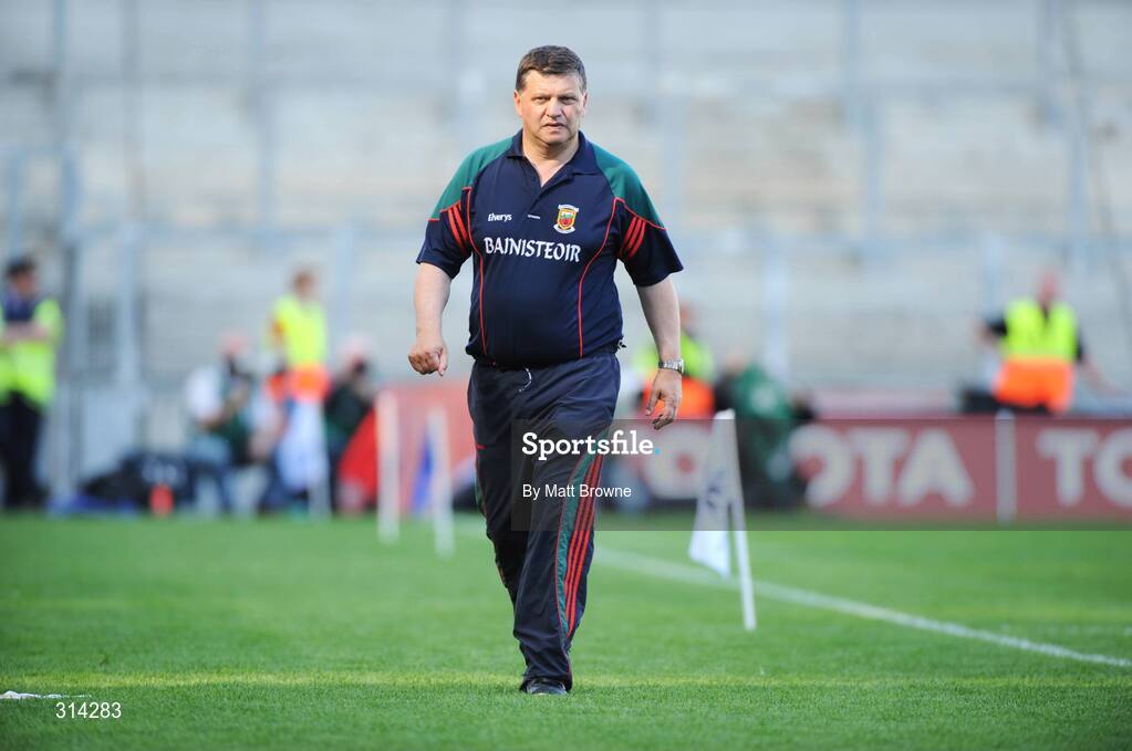 2 August 2008; Mayo Manager John O'Mahony. All-Ireland Senior Football Championship Qualifier, Round 3, Tyrone v Mayo, Croke Park, Dublin. Picture credit: Matt Browne / SPORTSFILE