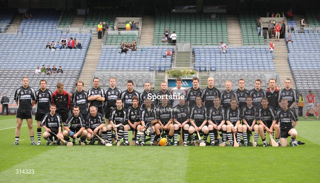 3 August 2008; The Sligo squad. Nicky Rackard Cup Final, Louth v Sligo, Croke Park, Dublin. Picture credit: David Maher / SPORTSFILE