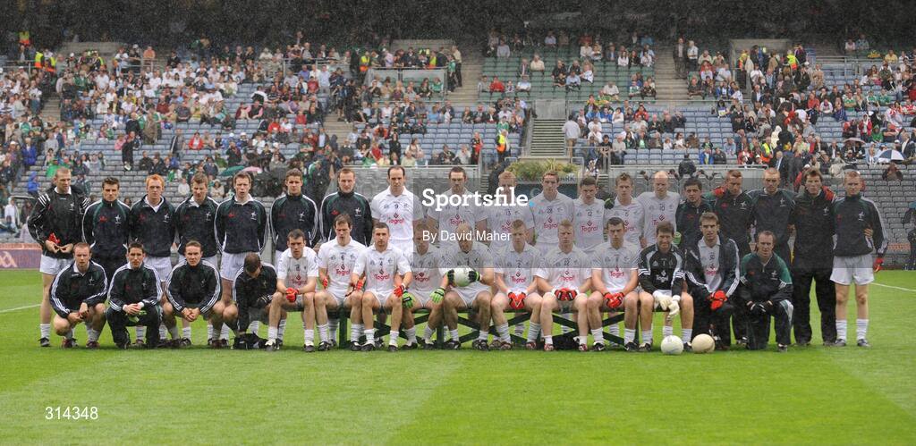 3 August 2008; The Kildare squad. All-Ireland Senior Football Championship Qualifier, Round 3, Fermanagh v Kildare, Croke Park, Dublin. Picture credit: David Maher / SPORTSFILE