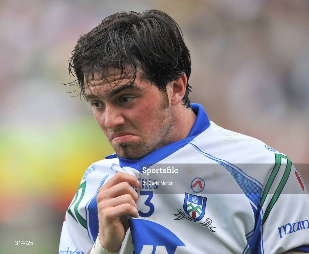 3 August 2008; A disappointed Ciaran Hanratty, Monaghan at the end of the game. All-Ireland Senior Football Championship Qualifier, Round 3, Kerry v Monaghan, Croke Park, Dublin. Picture credit: David Maher / SPORTSFILE