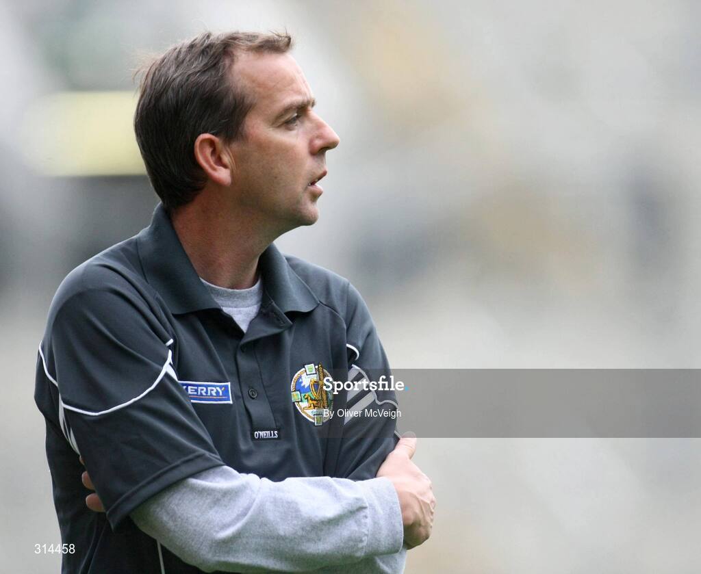 3 August 2008; Kerry manager Pat O'Shea. All-Ireland Senior Football Championship Qualifier, Round 3, Kerry v Monaghan, Croke Park, Dublin. Picture credit: Oliver McVeigh / SPORTSFILE