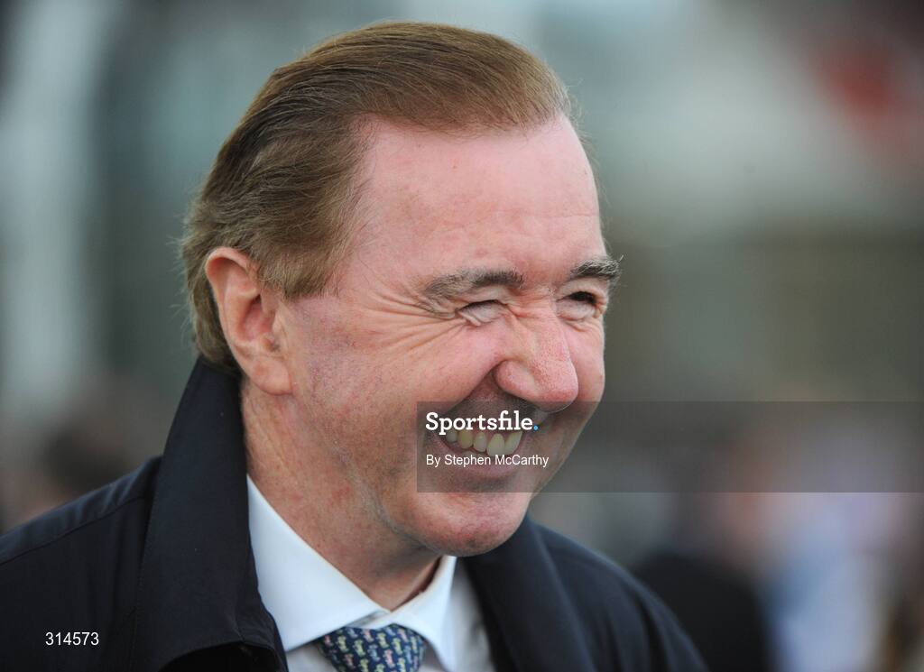 28 July 2008; Trainer Dermot Weld during the opening day of the Galway Racing Festival. Galway Racing Fesitval - Monday, Ballybrit, Galway. Picture credit: Stephen McCarthy / SPORTSFILE