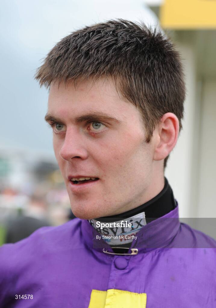 28 July 2008; Jockey Robbie McNamara after winning the GPT Galway Handicap on Majestic Concorde. Galway Racing Fesitval - Monday, Ballybrit, Galway. Picture credit: Stephen McCarthy / SPORTSFILE