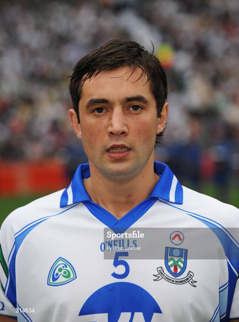 3 August 2008; Monaghan captain Damien Freeman. All-Ireland Senior Football Championship Qualifier, Round 3, Kerry v Monaghan, Croke Park, Dublin. Picture credit: Brian Lawless / SPORTSFILE