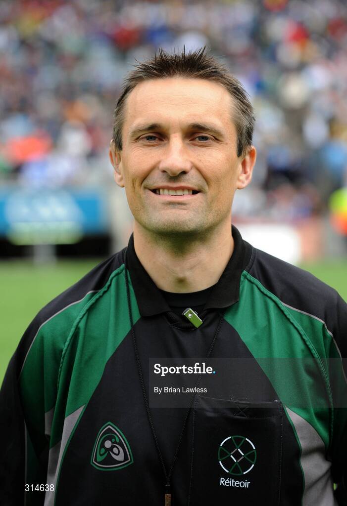 3 August 2008; Referee Maurice Deegan. All-Ireland Senior Football Championship Qualifier, Round 3, Kerry v Monaghan, Croke Park, Dublin. Picture credit: Brian Lawless / SPORTSFILE