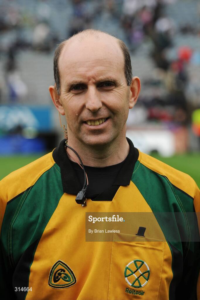 3 August 2008; Linesman Michael Collins. All-Ireland Senior Football Championship Qualifier, Round 3, Fermanagh v Kildare, Croke Park, Dublin. Picture credit: Brian Lawless / SPORTSFILE