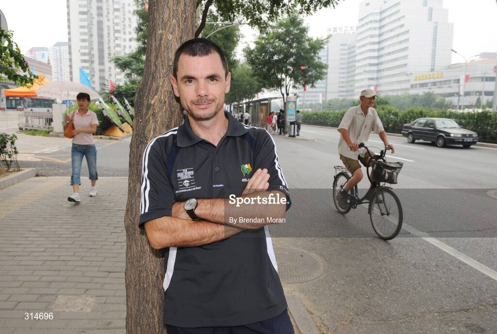 6 August 2008; Gary Keegan, Director of Technical Services at the Irish Institute of Sport. Beijing 2008 - Games of the XXIX Olympiad, Beijing, China. Picture credit: Brendan Moran / SPORTSFILE