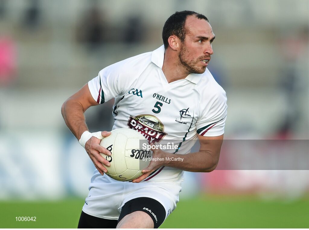 6 June 2015; Kevin Murnaghan, Kildare. Leinster GAA Football Senior Championship Quarter-Final, Kildare v Laois. O'Connor Park, Tullamore, Co. Offaly. Picture credit: Stephen McCarthy / SPORTSFILE