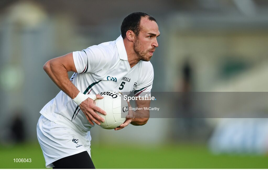 6 June 2015; Kevin Murnaghan, Kildare. Leinster GAA Football Senior Championship Quarter-Final, Kildare v Laois. O'Connor Park, Tullamore, Co. Offaly. Picture credit: Stephen McCarthy / SPORTSFILE