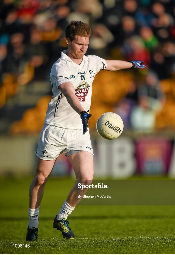 6 June 2015; Eoghan O'Flaherty, Kildare. Leinster GAA Football Senior Championship Quarter-Final, Kildare v Laois. O'Connor Park, Tullamore, Co. Offaly. Picture credit: Stephen McCarthy / SPORTSFILE