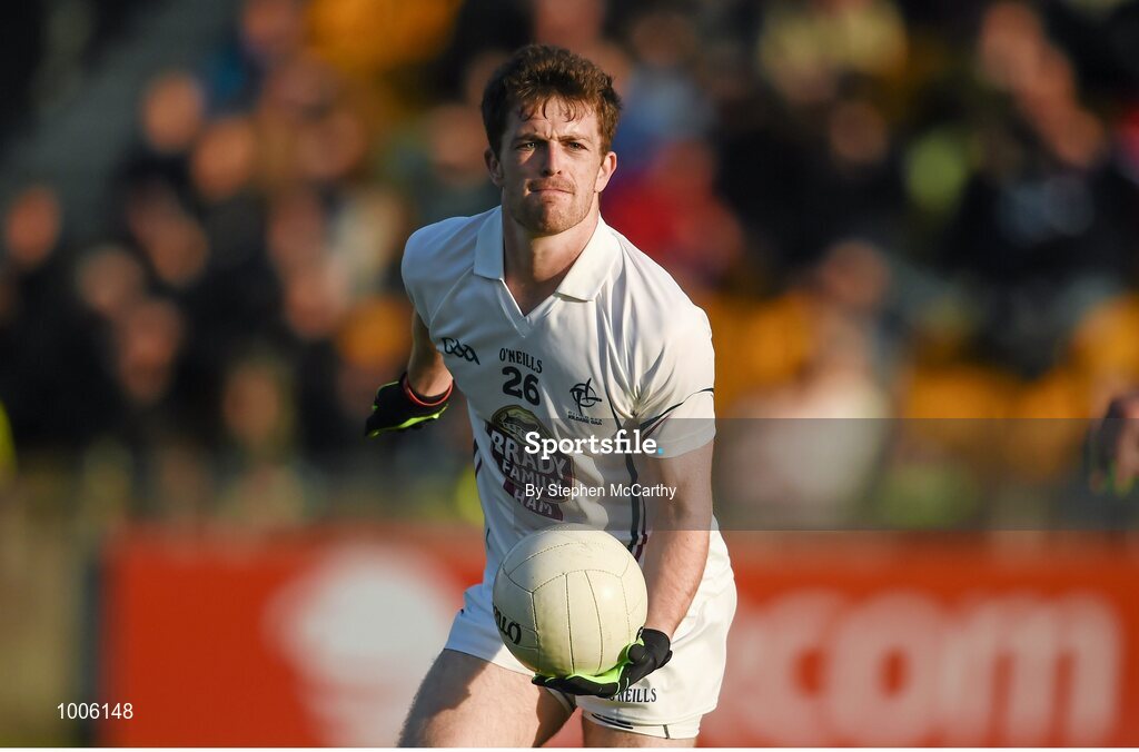 6 June 2015; Niall Kelly, Kildare. Leinster GAA Football Senior Championship Quarter-Final, Kildare v Laois. O'Connor Park, Tullamore, Co. Offaly. Picture credit: Stephen McCarthy / SPORTSFILE