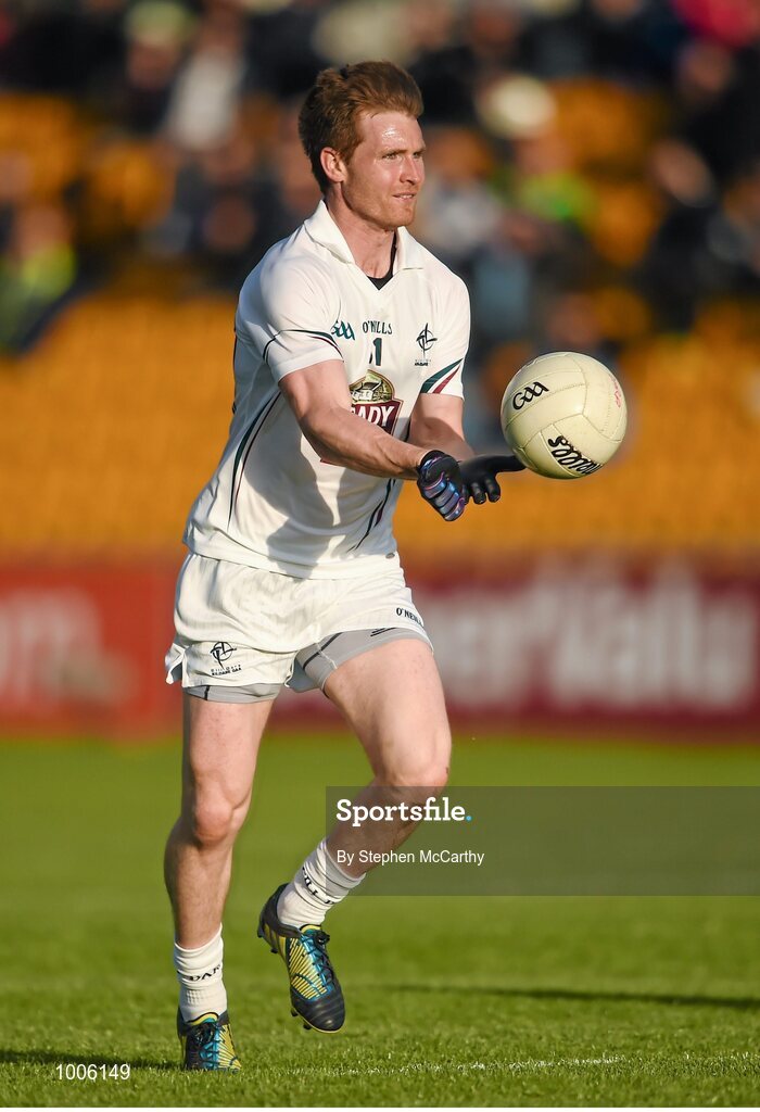 6 June 2015; Eoghan O'Flaherty, Kildare. Leinster GAA Football Senior Championship Quarter-Final, Kildare v Laois. O'Connor Park, Tullamore, Co. Offaly. Picture credit: Stephen McCarthy / SPORTSFILE