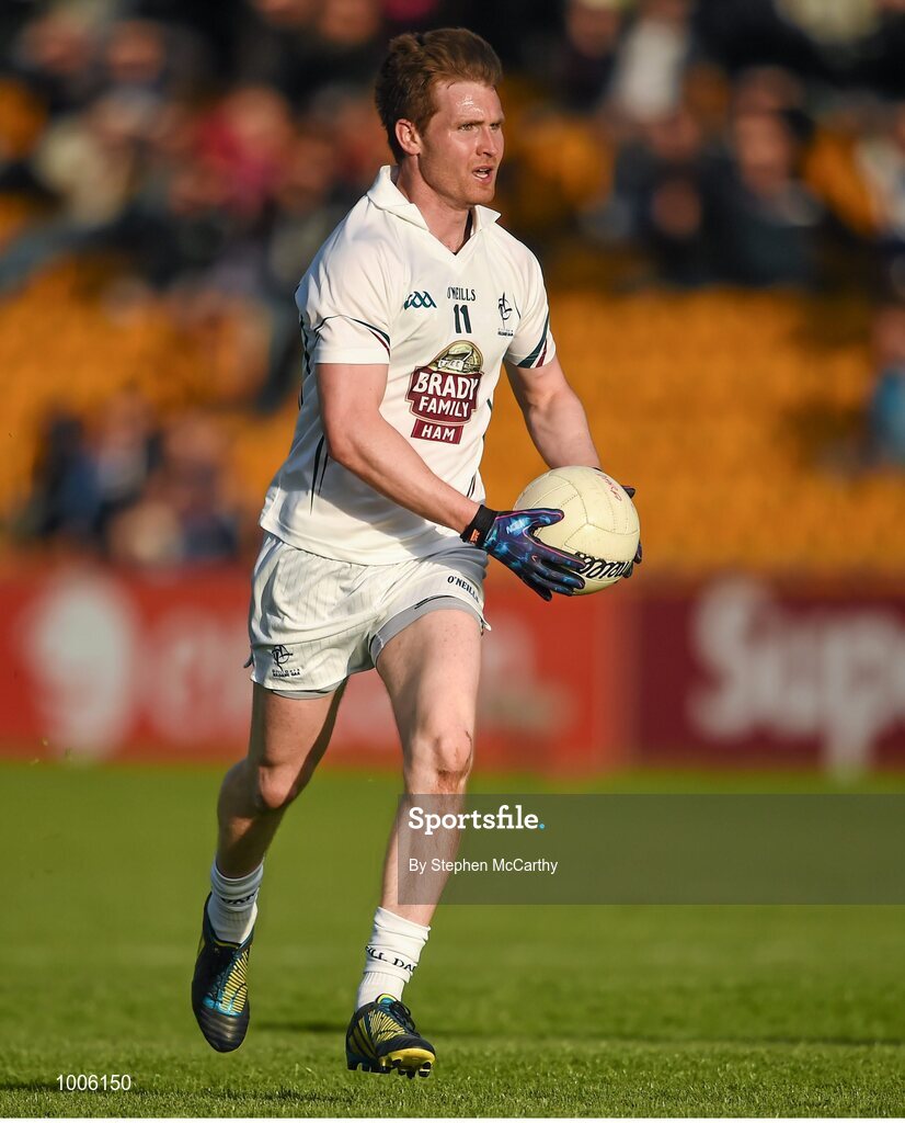 6 June 2015; Eoghan O'Flaherty, Kildare. Leinster GAA Football Senior Championship Quarter-Final, Kildare v Laois. O'Connor Park, Tullamore, Co. Offaly. Picture credit: Stephen McCarthy / SPORTSFILE
