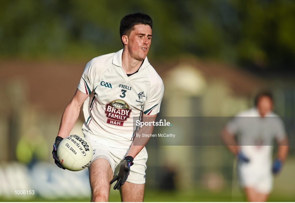 6 June 2015; Mick O'Grady, Kildare. Leinster GAA Football Senior Championship Quarter-Final, Kildare v Laois. O'Connor Park, Tullamore, Co. Offaly. Picture credit: Stephen McCarthy / SPORTSFILE
