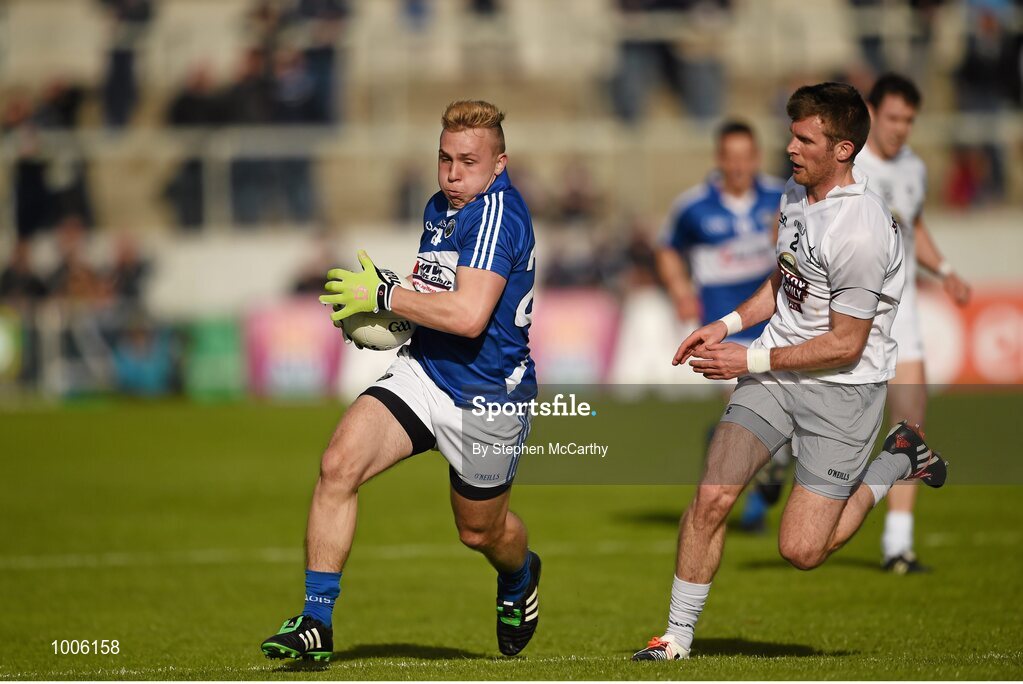 6 June 2015; Tom Shiel, Laois. Leinster GAA Football Senior Championship Quarter-Final, Kildare v Laois. O'Connor Park, Tullamore, Co. Offaly. Picture credit: Stephen McCarthy / SPORTSFILE
