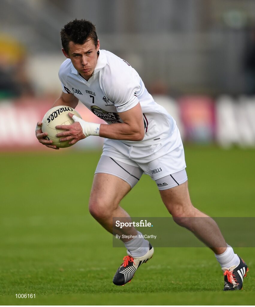 6 June 2015; Emmet Bolton, Kildare. Leinster GAA Football Senior Championship Quarter-Final, Kildare v Laois. O'Connor Park, Tullamore, Co. Offaly. Picture credit: Stephen McCarthy / SPORTSFILE