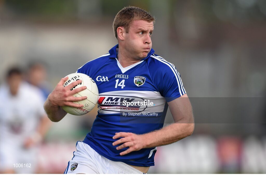 6 June 2015; Donal Kingston, Laois. Leinster GAA Football Senior Championship Quarter-Final, Kildare v Laois. O'Connor Park, Tullamore, Co. Offaly. Picture credit: Stephen McCarthy / SPORTSFILE
