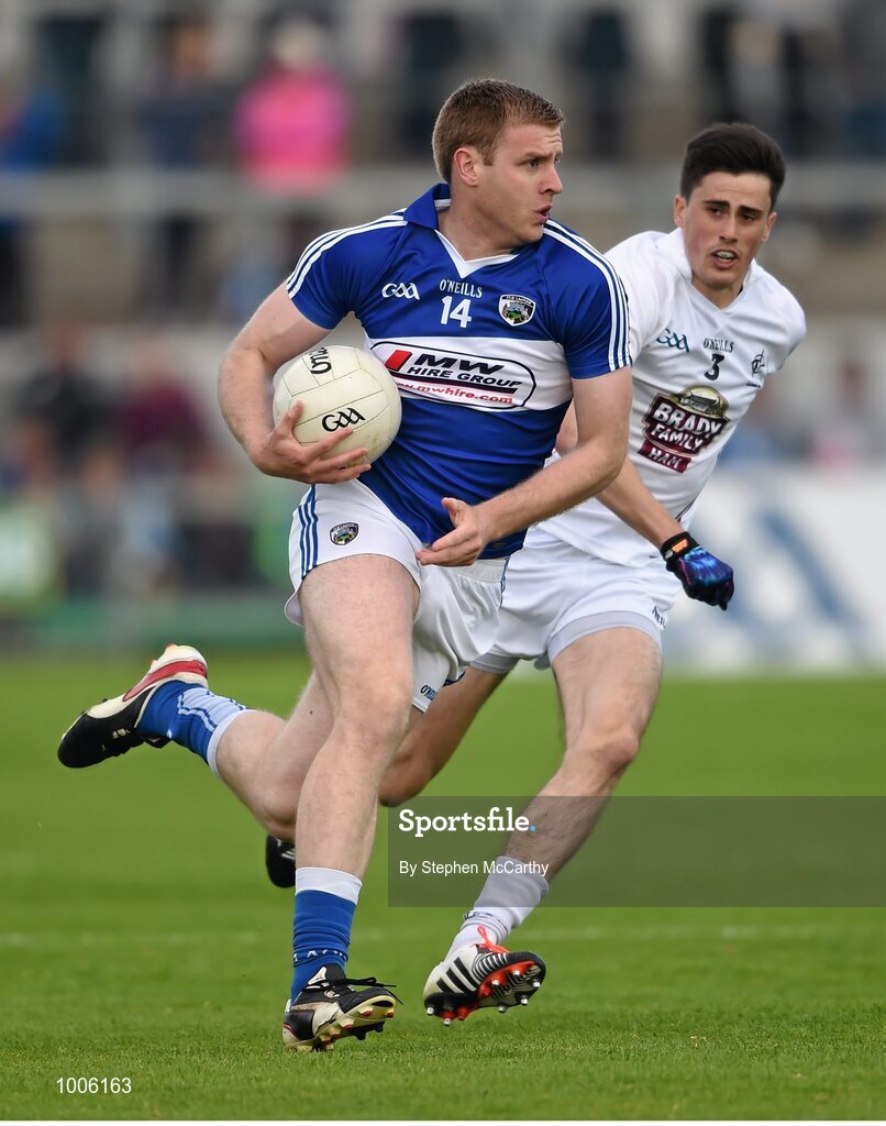 6 June 2015; Donal Kingston, Laois. Leinster GAA Football Senior Championship Quarter-Final, Kildare v Laois. O'Connor Park, Tullamore, Co. Offaly. Picture credit: Stephen McCarthy / SPORTSFILE