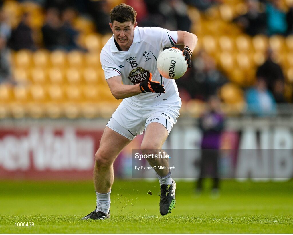 6 June 2015; Padraig Fogarty, Kildare. Leinster GAA Football Senior Championship Quarter-Final, Kildare v Laois. O'Connor Park, Tullamore, Co. Offaly. Picture credit: Piaras Ó Mídheach / SPORTSFILE